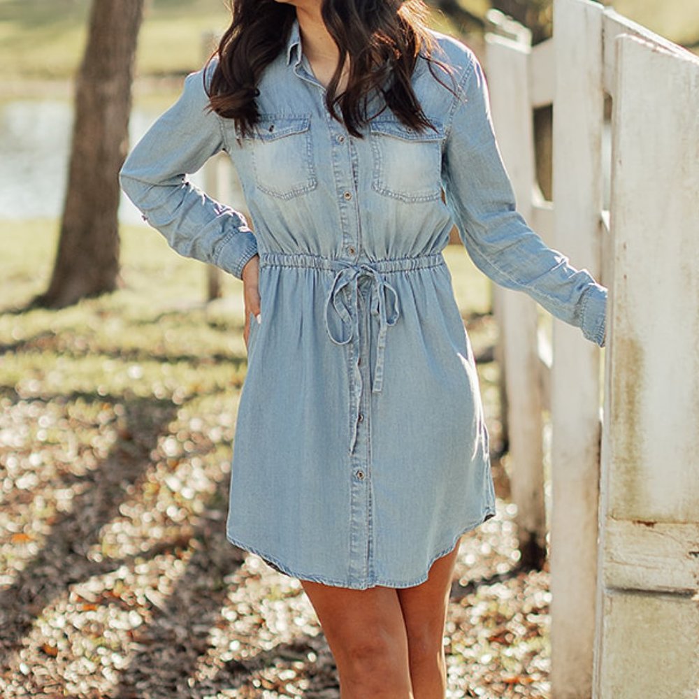 Denim Tunic Dress